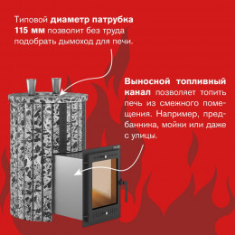 Печь для бани  Эверест "Steam Master 30 INOX" Ламель Пироксенит Элит, S-20
