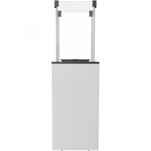Газовый обогреватель (уличный) Kratki PATIO/G31/37MBAR/B - белое стекло, с пультом ДУ