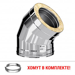 Craft GS-50 сэндвич-колено 45 (316/0,5/304/0,5) Ф150х250